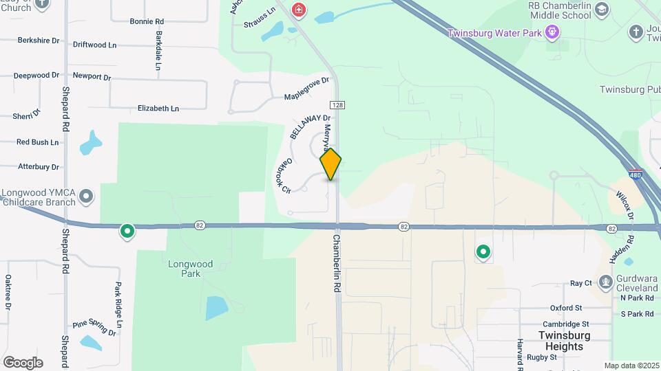 8937 Merryvale Dr Map and Location Details