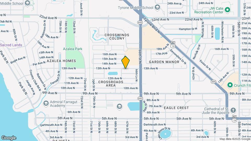 6680 13th Ave N Map and Location Details