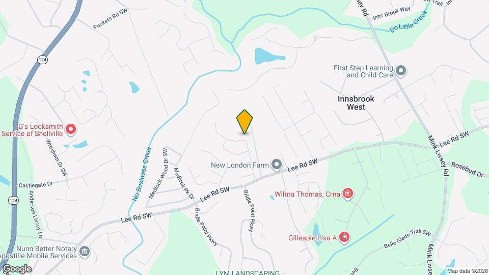 4246 Preserve Trail SW Map and Location Details