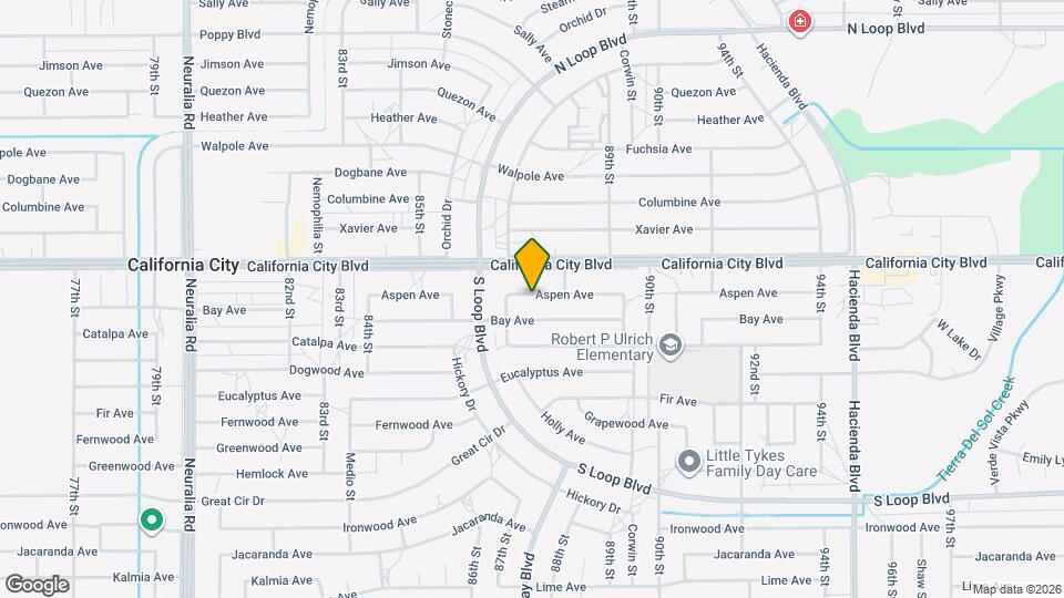 8736 Aspen Ave Map and Location Details