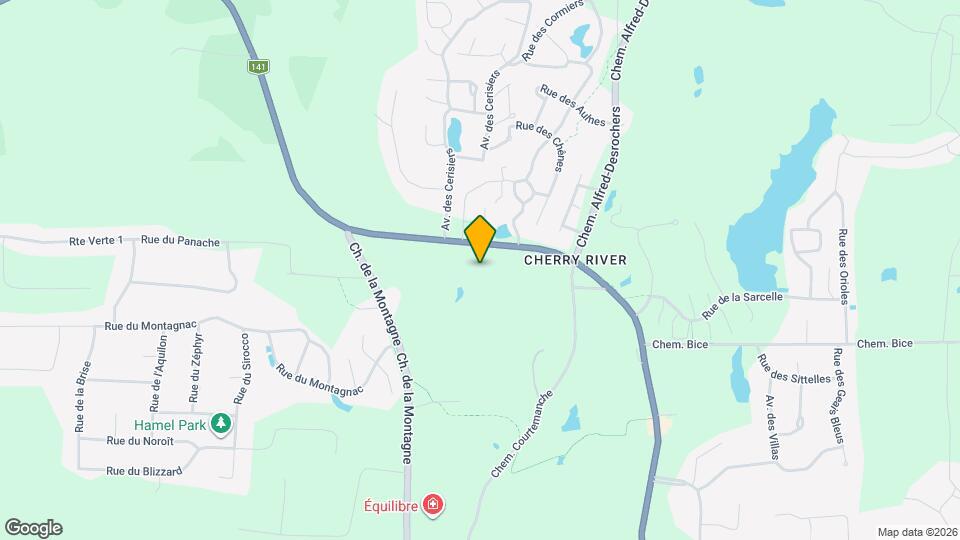 2556 Du Parc Ch Map and Location Details