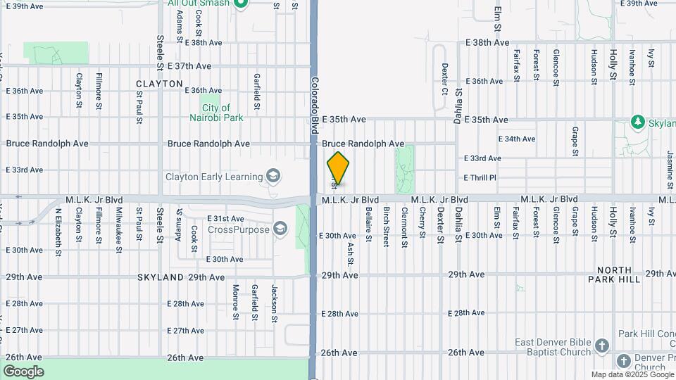3220 Albion St Map and Location Details