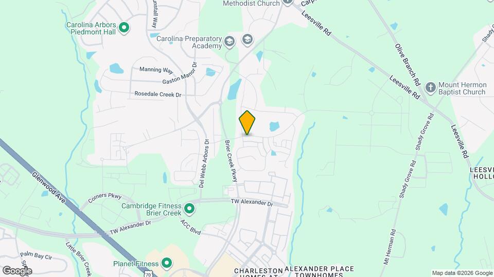 1306 Farm Pond Trl Map and Location Details