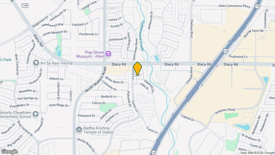 888 Caballero Ln Map and Location Details