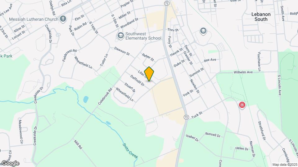 1007 Lilac Ln Map and Location Details