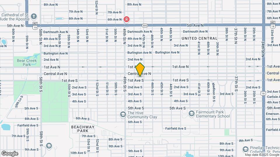 4725 1st Ave S Map and Location Details