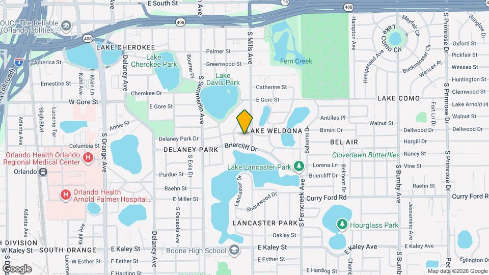 1022 Delaney Park Dr Map and Location Details