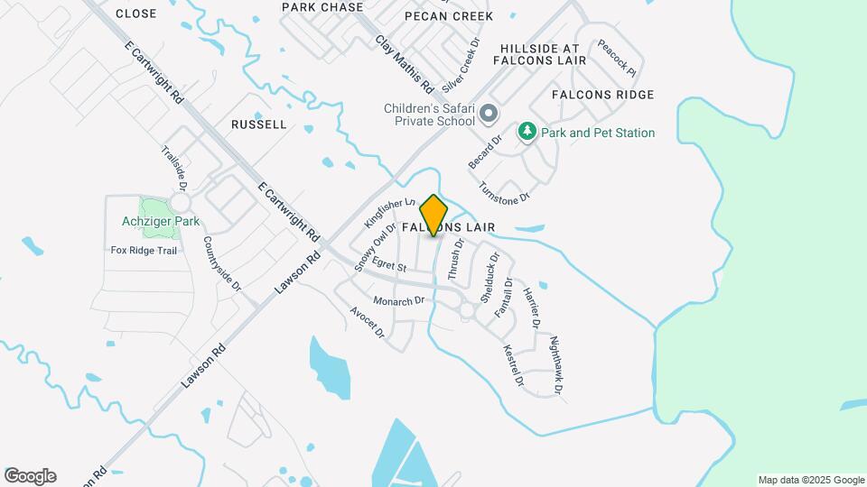 2817 Goldfinch Dr Mapa y Detalles de la Ubicación