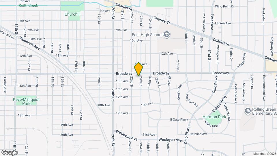 1511 23rd St Map and Location Details