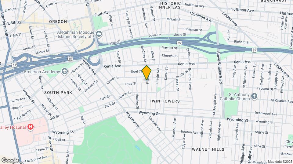 119 Fillmore St Map and Location Details