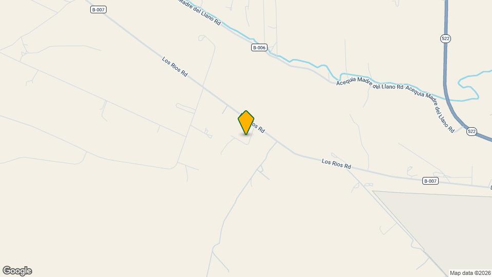 150 A Los Rios Rd Mapa y Detalles de la Ubicación