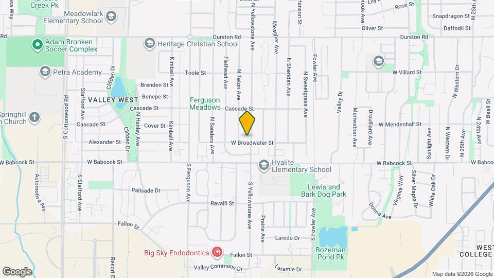 5 N Yellowstone Ave Map and Location Details