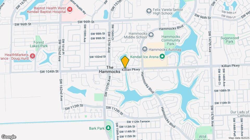 15560 SW 104th St Map and Location Details