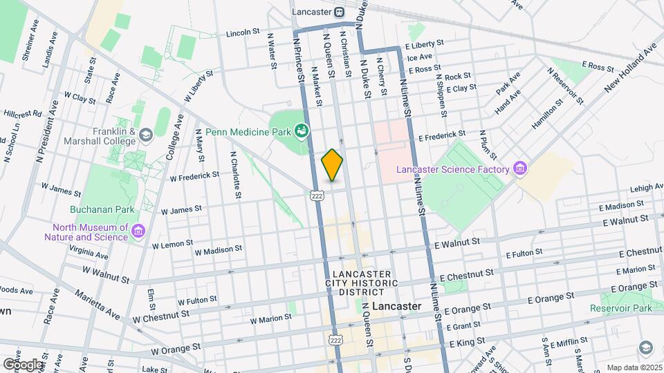 27 W James St, Unit Apt 3 Map and Location Details