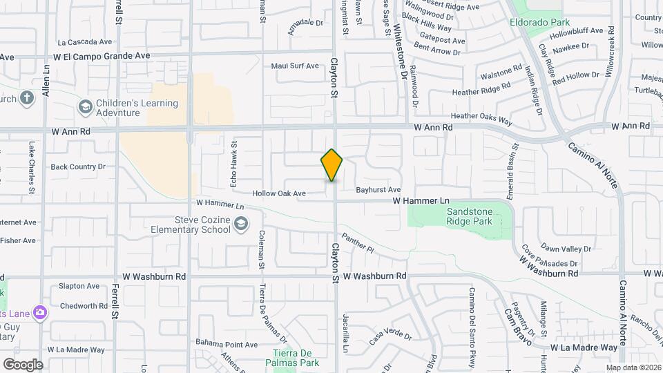 5422 Indigo Hills St Map and Location Details