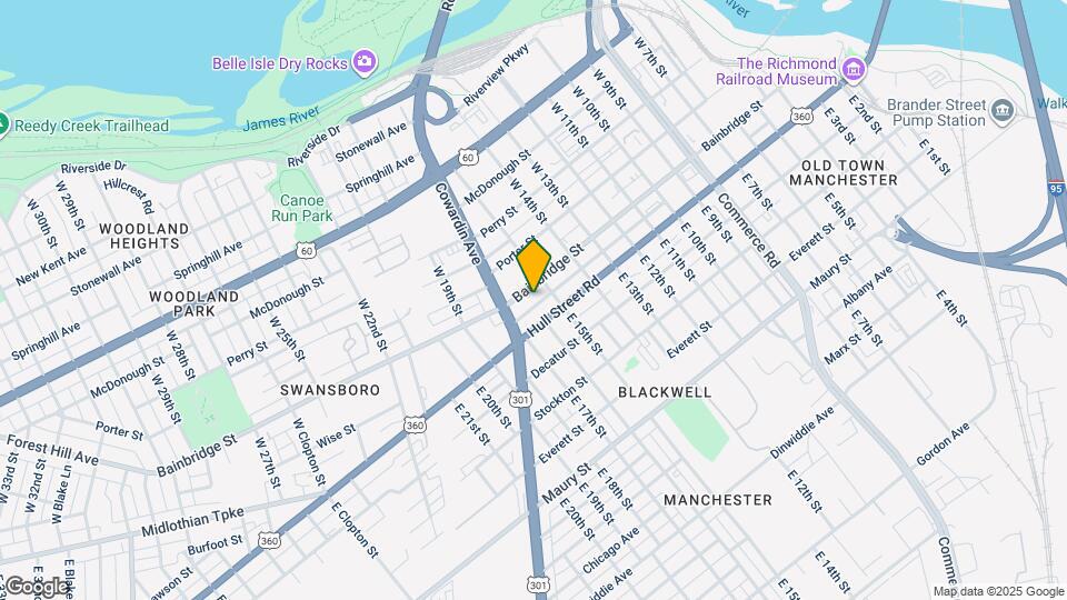 1512 Bainbridge St Map and Location Details