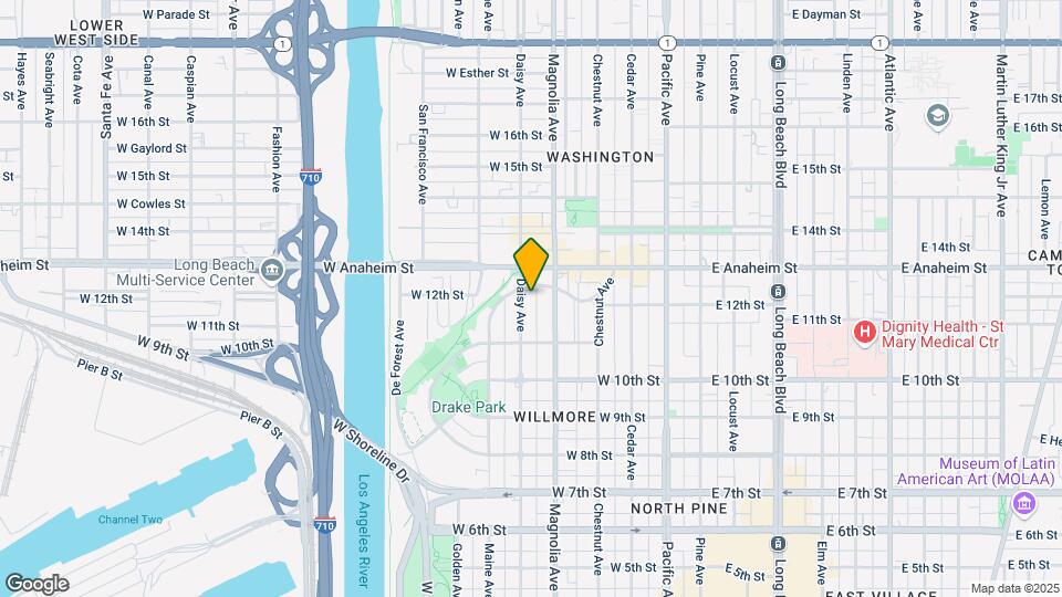 1208 Daisy Ave, Unit 08 Map and Location Details