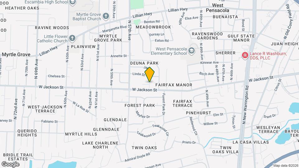 621 Woodsman Dr Map and Location Details