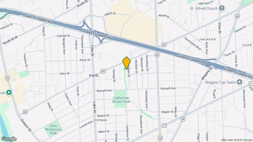 59 Rodman St Map and Location Details