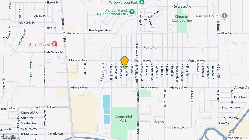 3579 N Bond St Map and Location Details