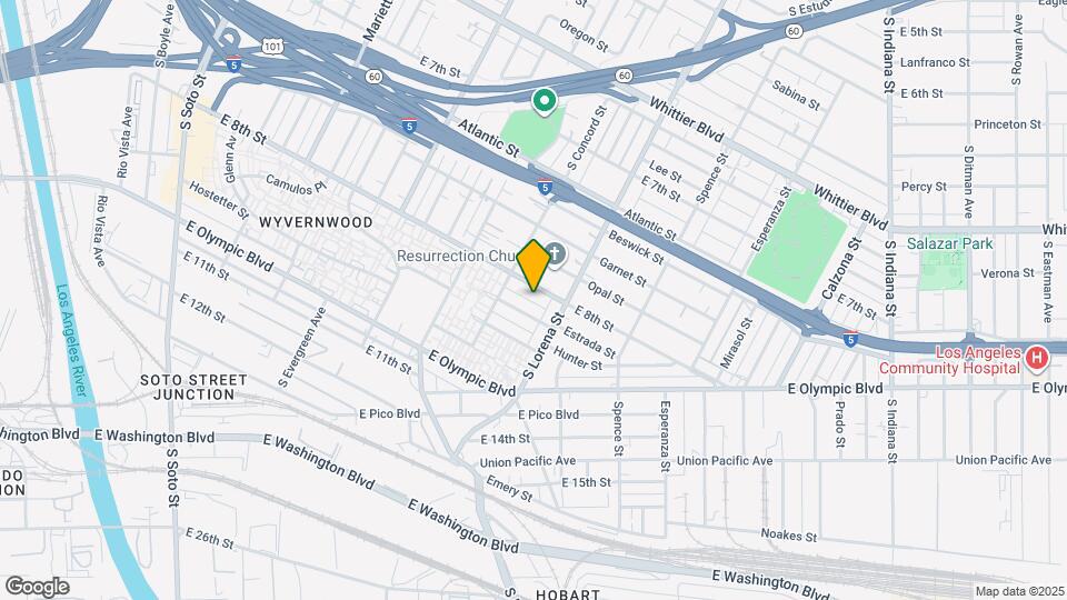 3334 E 8th St Mapa y Detalles de la Ubicación