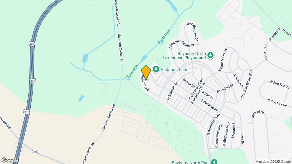 2156 Audubon Trail Mapa y Detalles de la Ubicación