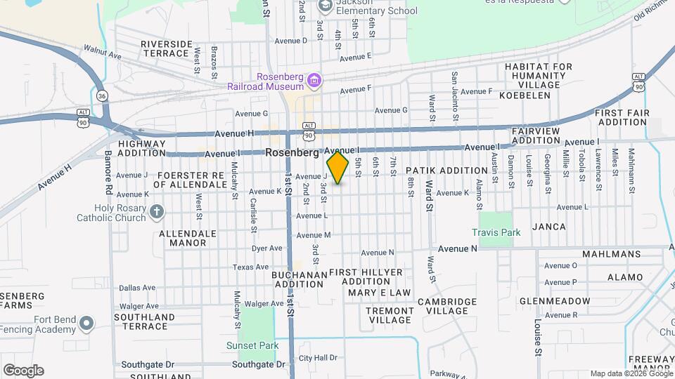 1216 4th St Mapa y Detalles de la Ubicación