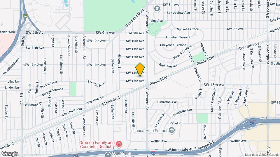 4216 SW 15th Ave Map and Location Details