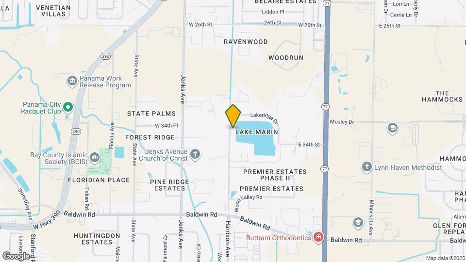 3416 Harrison Ave Map and Location Details