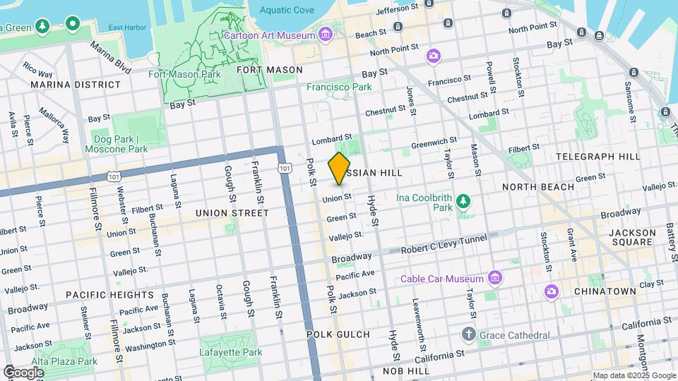 2323 Larkin St Map and Location Details