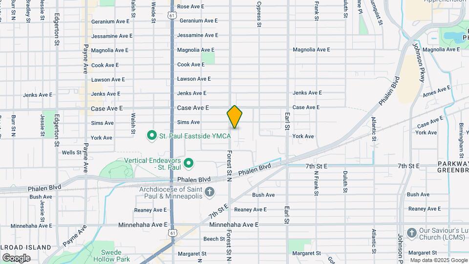 910 Forest St Mapa y Detalles de la Ubicación
