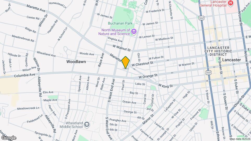 126 College Ave Map and Location Details