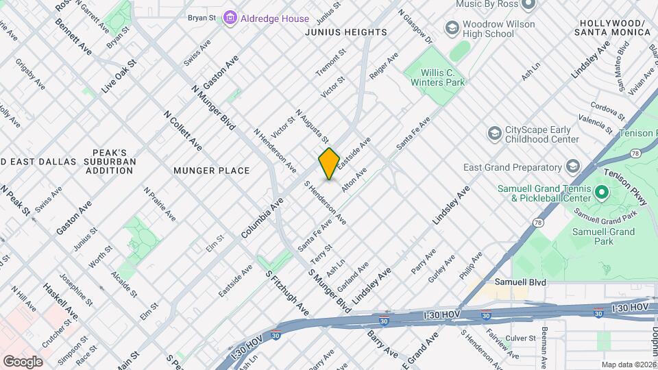 5316 Eastside Ave Map and Location Details