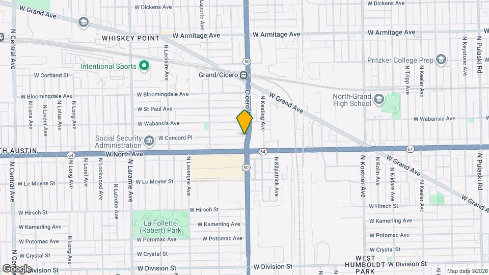 2595 W Concord Pl Map and Location Details