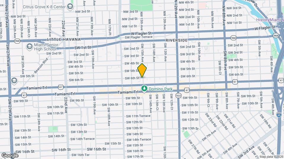 608 SW 15th Ave Map and Location Details