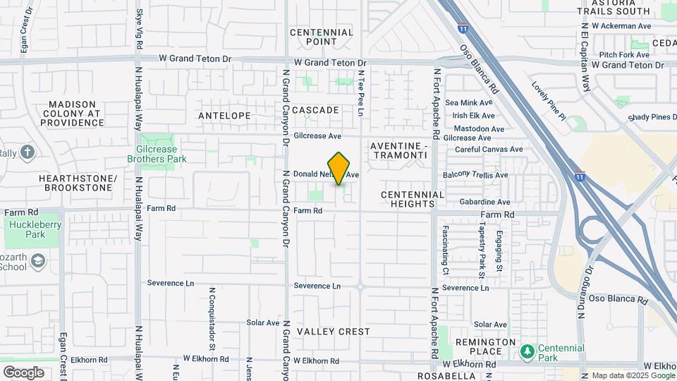 7632 Sonora View St Map and Location Details