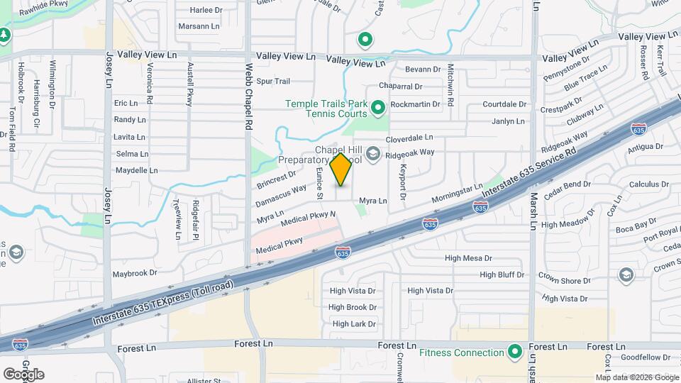 12118 Brisbane Ave Map and Location Details