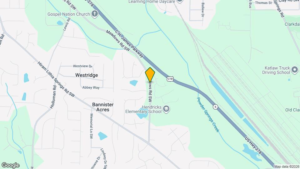 5058 Meadows Rd SW Map and Location Details
