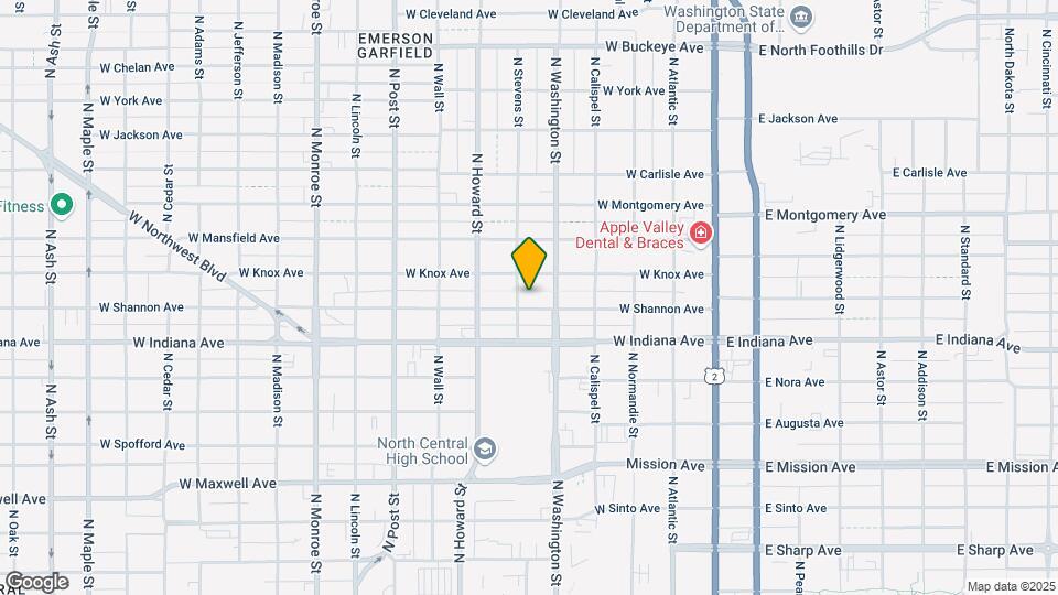 424 W Shannon Ave Map and Location Details
