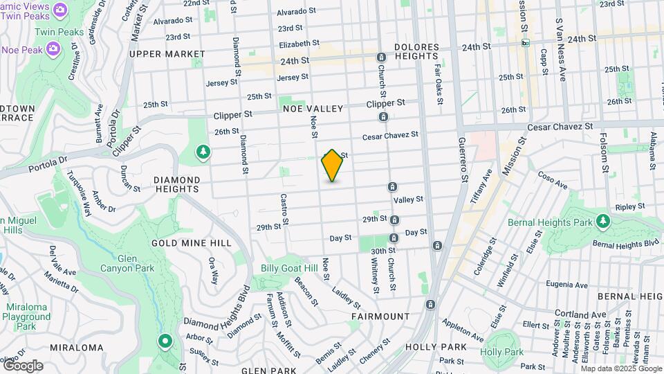 366 28th St Map and Location Details