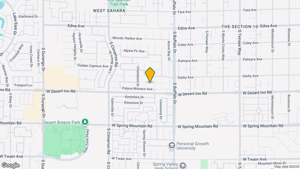 7949 Teal Harbor Ave Map and Location Details