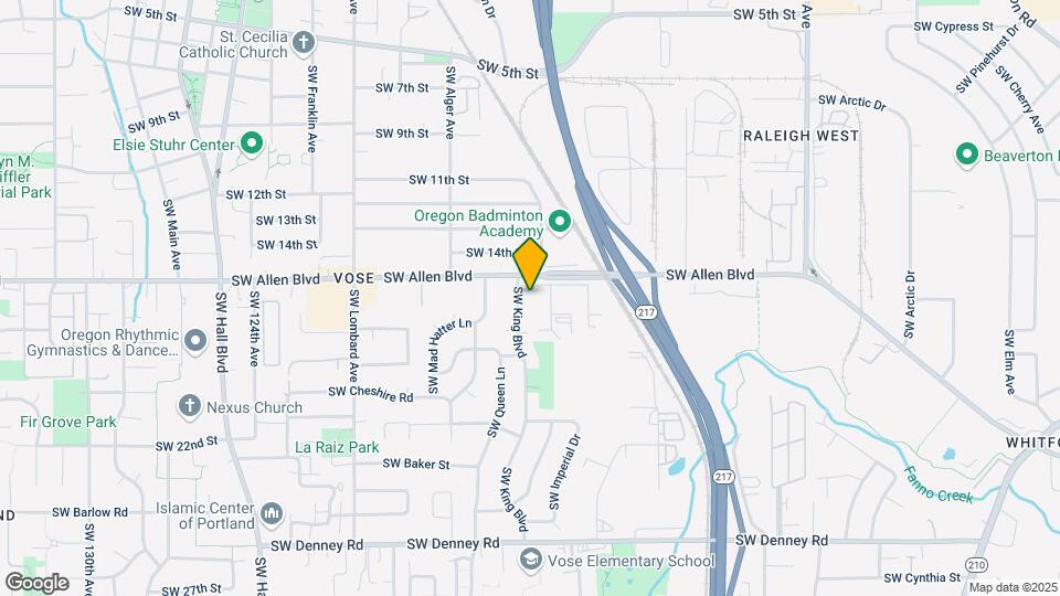 Alturas Vose Townhomes Map and Location Details