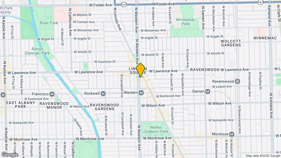 4723 N Western Ave, Unit 2O3 Map and Location Details
