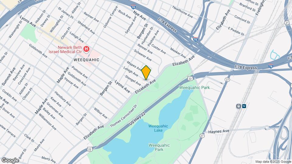 585 Elizabeth Ave Mapa y Detalles de la Ubicación