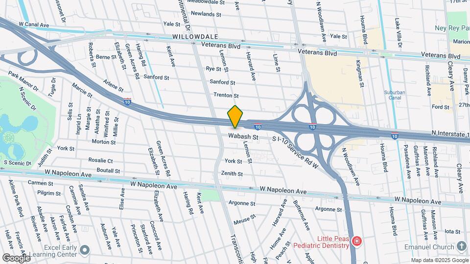 4915 Wabash St Mapa y Detalles de la Ubicación
