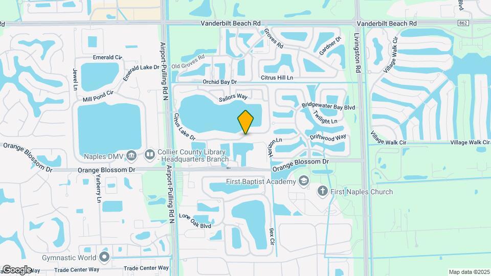 2810 Citrus Lake Dr Map and Location Details