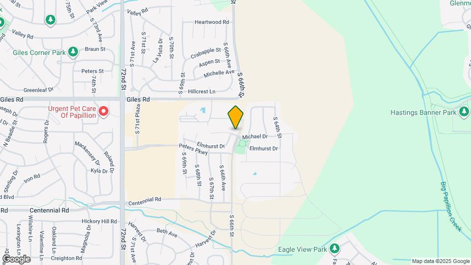 6602 Michael Dr Map and Location Details