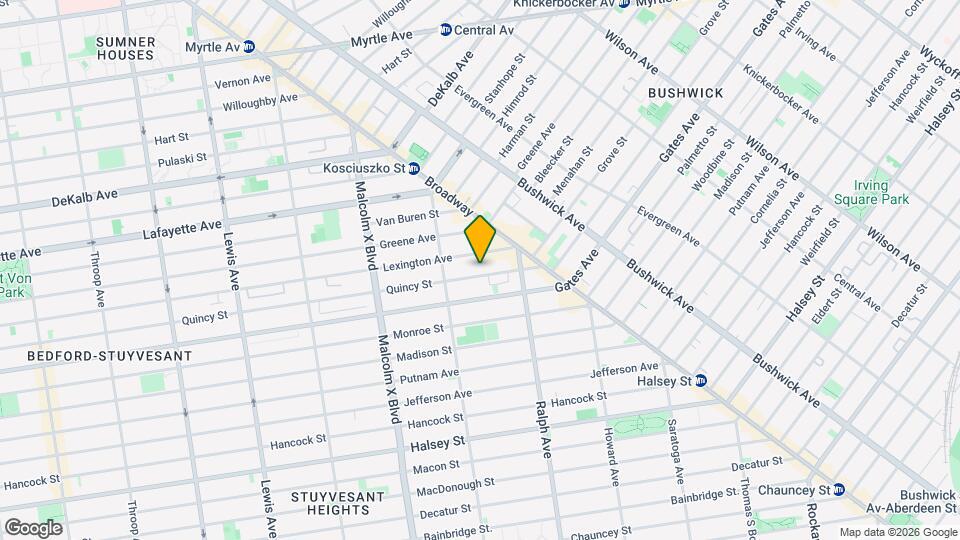 807 Quincy St Mapa y Detalles de la Ubicación