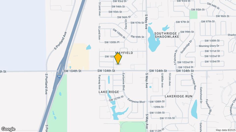 3105 SW 104th Terrace Map and Location Details