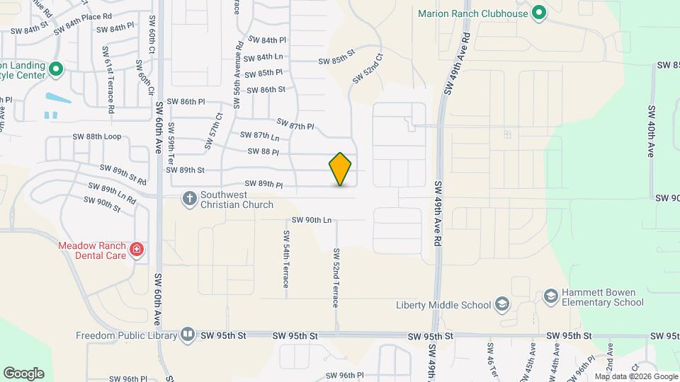 5290 SW 89th Pl Map and Location Details